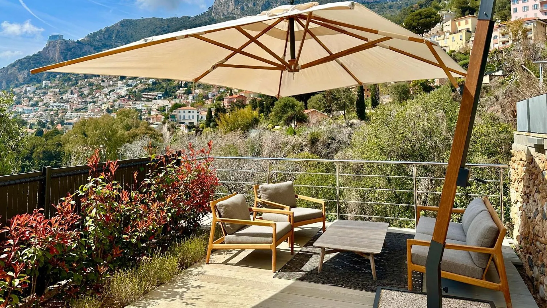 Laureto Beach & E1027-Le Corbusier Roquebrune-Cap-Martin France